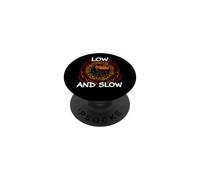 BBQ Pitmaster Low and Slow Offset Smoker Grilling PopSockets PopGrip Adhésif