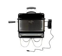 BBQ Plus Kit de rôtisserie pour Weber Go-Anywhere - (comprend un moteur compatible avec batterie externe USB)