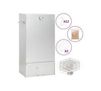 Vidaxl Fumoir À Four À Bbq Générateur De Fumée Froide Acier Galvanisé