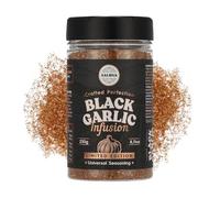 BBQ Rub Premium à l’Ail Noir - Édition Limitée - Assaisonnement Universel - Infusé d’une Riche Saveur Umami - Mélange Épicé Intense & Fumé - Grand Pot (230g)