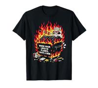BBQ Team Trashpanda Dumpster Fire Raccoon Grill Crew T-Shirt