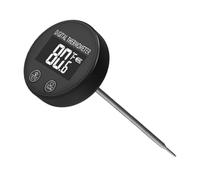 BBQ Temp Gauge pour smoker - Gauge de température numérique résistante à l'eau, outil avec rétro-éclairage | mesure précise de température pour fumeur, cuisson du café, four et autres applications cul