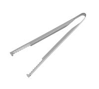 BBQ Tong - Tongs de cuisine en métal | Pince pour cuisiner | Cellules en acier inoxydable feu de carbone | et longue pince à charbon de bois lourde pour la cuisson du barbecue Fire Pit Bonfire