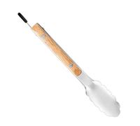 Bbq Tongs - Grill Tools, Serving Utensils for Outdoor Cooking, Kitchen Gadgets with Heat Resistant Grip, Food Prep, Stainless Steel Tongs for Meat Frying and Steak Baking