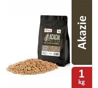 BBQ-Toro Acacia Pellets en 100% bois d'acacia, 1 kg, pellets pour barbecue, pellets d'acacia pour le barbecue et plus encore