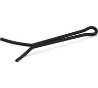 BBQ-Toro Acier Elévateur de grille de barbecue | 21 x 6,5 x 1 cm | Noir | Elévateur universel pour grilles de barbecue
