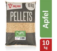 BBQ-Toro Apple Pellets de 100% bois de pommier, 10 kg, pellets de fumage, pellets de bois, pour gril et autres