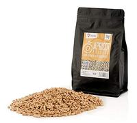 BBQ-Toro Apricot Pellets 100 % bois d'abricot | 1 kg | Granulés d'abricot pour grill, smoker, granulés pour fours à pizza ou systèmes de chauffage | Granulés pour barbecue