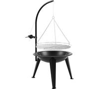 BBQ-Toro Barbecue pivotant avec grille Ø 55 cm | Barbecue au charbon de bois, bac à feu