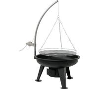 BBQ-Toro Barbecue pivotant avec grille Ø 64 cm | Barbecue au charbon de bois, bac à feu