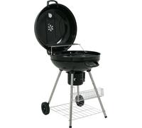 BBQ-Toro Bouilloire grill "Birch" 57 cm | surface du grill Ø 55 cm | bouilloire grill barbecue charbon de bois, barbecue avec couvercle et thermomètre, rond