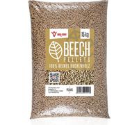 BBQ-Toro Beech Pellets en 100% bois de hêtre, 15 kg, pellets pour grillades, pellets pour fumage, bois de poêle, hêtre