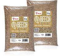 BBQ-Toro Beech Pellets en 100% bois de hêtre, 30 kg, pellets pour grillades, pellets pour fumage, bois de poêle, hêtre