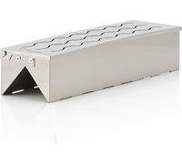 BBQ-Toro Boîte à fumigation en acier inoxydable "Triangle" | 31 x 8,5 x 6,5 cm | Boîte à arômes pour gril à gaz, gril à charbon de bois