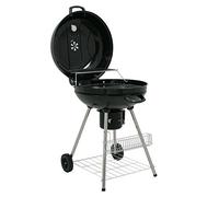 BBQ-Toro Bouilloire grill "Birch" 57 cm | surface du grill Ø 55 cm | bouilloire grill barbecue charbon de bois, barbecue avec couvercle et thermomètre, rond