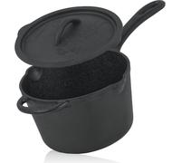 BBQ-Toro Casserole en fonte avec couvercle | 2 litres | Pour les petites portions, les soupes ou les sauces