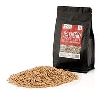 BBQ-TORO Cherry Pellet - 100% Bois de Cerisier | 1 kg | Pour Grill, Fumoir, Four à Pizza à Pellets et Systèmes de Chauffage