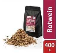 BBQ-Toro Chips de fumage au vin rouge 400 g, chips de fumage pour barbecue à gaz, fumoir, BBQ, fumage, accessoires pour barbecue
