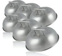 BBQ-Toro Cloche chauffante en acier inoxydable (6 pièces) | Ø 23 cm | Cloche, Cloche de service