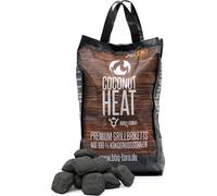 BBQ-Toro Coconut Heat | 10 kg | Briquettes de barbecue premium 100 % noix de coco