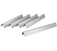 BBQ-Toro Distributeur de flammes en acier inoxydable (5 pièces) | 57,4 x 6,4 cm | Rail aromatique