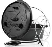 BBQ-Toro Dutch Oven 7,3 L Premium Fonte Cooking Pot | Casserole en fonte