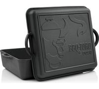 BBQ-Toro Dutch Oven Pan, 10,5 Liter, Fonte cooking pot, Fonte cooking pot