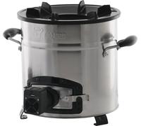 BBQ-Toro Four-fusée RAKETE #3, acier inoxydable Rocket Stove avec câble USB, connecteur