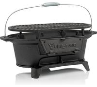 BBQ-Toro Gril en fonte avec grille | 50 x 25 x 23 cm | Hibachi Style Charbon de bois Barbecue de camping