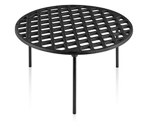 BBQ-Toro Grille de cuisson en fonte Ø 35 cm avec 3 pieds | Rond | Dessous de verre Dutch Oven Accessoires pour barbecue | Trépied, grille de barbecue support de casserole plaque de barbecue