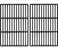 BBQ-Toro Grille de cuisson en fonte (2 pièces) | 41,5 x 55 cm, Grille de cuisson en fonte émaillée