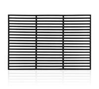 BBQ-Toro Grille en Fonte (60 x 40 cm) | Solide et Émaillée | Accessoires pour Barbecue au Gaz, au Charbon de Bois et Plus
