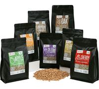 BBQ-Toro Grillpellets Set | 7 sortes à 1 kg | en 100% bois