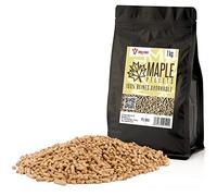 BBQ-TORO Maple Pellet Composer de 100% Bois d'érable | 1 kg | Pellets d'érable pour Barbecue, fumoir, Four à Pizza