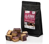 BBQ-TORO Morceaux de vin Rouge fumant | 500 g | Chunks de fûts de chêne pour Le vin Rouge | Blocs à Fumer pour Gril à gaz, fumoir, BBQ
