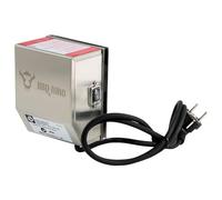 BBQ-TORO Moteur en acier inoxydable pour barbecue, tournebroche, rôtisserie etc. - 2 tr/mim - 50 Hz - 4 W - Support de moteur inclus