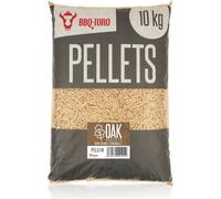 BBQ-TORO Pellets en Bois de Chêne 100% | 10 kg | Pour Barbecue, Fumoir, Four à Pizza et Systèmes de Chauffage | Pellets à Griller