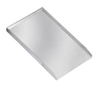 BBQ-Toro Plaque de cuisson en acier inoxydable - 32,5 x 49 cm - Rectangulaire, universelle et massive - Pour charbon de bois et gaz - Accessoires de barbecue