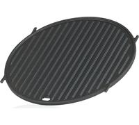BBQ-Toro Plaque de gril en fonte Ø 30 cm, Plancha Plaque de gril pour système de gril, Plaque réversible Ronde