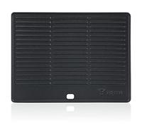 BBQ-TORO Plaque de gril en fonte 41,5 x 27,5 cm | Plaque réversible, preseasoned | réversible | convient pour BBQ, gril à gaz, gril à charbon de bois