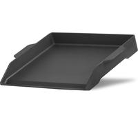 BBQ-Toro Plaque de gril en fonte, 47 x 36 cm, BBQ Plancha émaillée, poêle à griller, plat à griller
