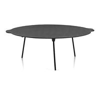 BBQ-Toro Plaque en fonte, 60 cm, 3 pieds, ronde, déjà brûlée, support pour four hollandais, 3 pieds, table hollandaise