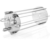 BBQ-Toro Rondelle en acier inoxydable Support pour brochettes à tourner