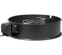 BBQ-TORO Set de brochettes pour Le Gril de la Bouilloire Weber et de Nombreux Autres modèles | rôtisserie, brochette rotative pour Le Gril à Charbon de Bois (57 cm)