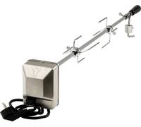 BBQ-Toro Set de brochettes universel 90 cm, incl. 2X aiguilles à viande, poids d'équilibre, support moteur