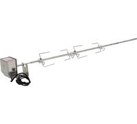 BBQ-Toro Set de gril et de broche pour votre Weber Genesis II de la série 400 et 600, tournebroche