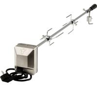 BBQ-Toro Set universel de brochettes pour barbecue avec broche, moteur, support moteur et aiguilles à viande