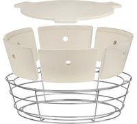 BBQ-Toro Universal système de cuisson flexible gril sphérique, kit boîte de fumage pour gril sphérique Ø 57cm