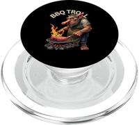 BBQ Troll Design Amusant pour Les Amateurs de Barbecue PopSockets PopGrip pour MagSafe