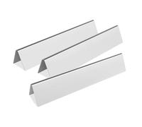 BBQ-Yummy Barres de flavorizer en acier inoxydable de 38,9 cm pour Weber Spirit I & II E210/220 S210/220 (avec boutons de brûleur avant), couvercle de brûleur pour accessoires aromatiques Weber e210,